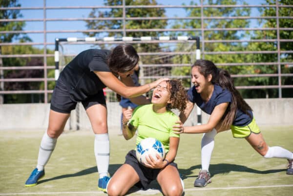 entrenamiento equipo fútbol