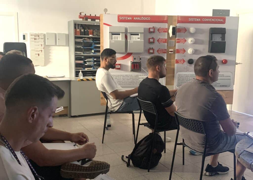 Alumnos curso RIPCI en Baleares.