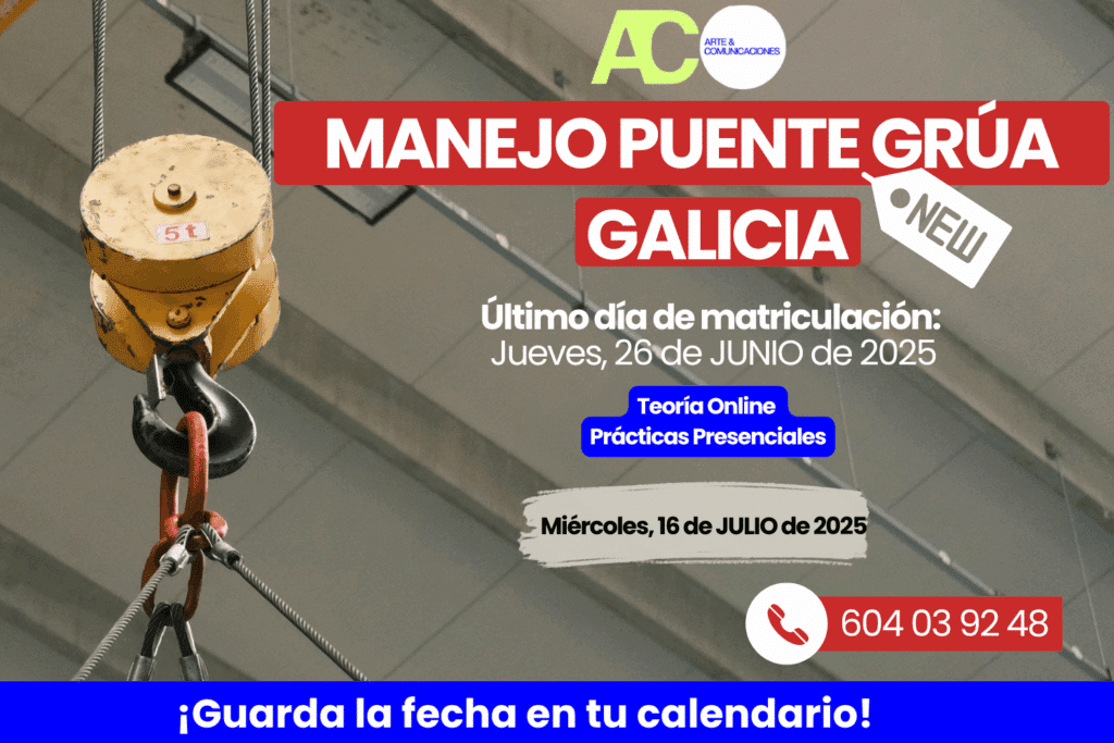 Formación Presencial Manejo de Puente Grúa