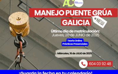 Manejo de Puente Grúa en Galicia