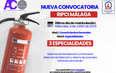 Formación RIPCI en Málaga – 3 especialidades