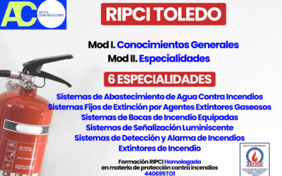 Certificación Operario RIPCI en Toledo – Formación Homologada en Protección Contra Incendios
